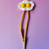 Double Fried Egg Bolo Tie