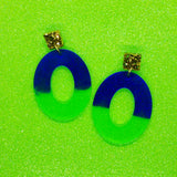 Large Round Jelly Earrings