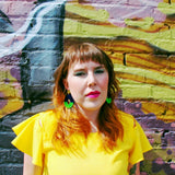 Large Round Jelly Earrings