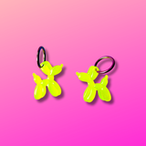 Balloon Dog - Neon Yellow