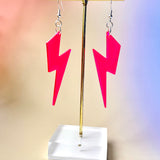 Lightning Bolts - Neon Pink