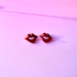 Lip Studs - Red
